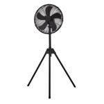 Wentylator podłogowy na trójnogu czarny 41 cm
