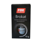 Brokat 10 g - srebrny FOX