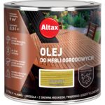 Olej do mebli ogrodowych 0,5 l Naturalny Altax