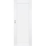 Skrzydło drzwiowe Elegance białe pełne 80P