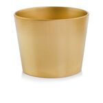 Osłonka ceramiczna 13 cm złota