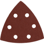 Papier ścierny DELTA na rzep P80 5 szt. KRAFTLINE PRO