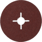 Krążek fibra125 mm P40 3 szt. KRAFTLINE