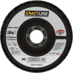 Tarcza ścierna lamelkowa 125 x 22 mm P60 elektrokorund KRAFTLINE