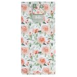 Ścierka kuchenna Dalia 45 x 60 cm bawełniana pomarańczowa