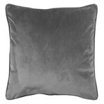 Poszewka VELVET 45 x 45 cm szara