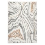 Dywan Candida 67 x 120 cm marmur biało szary