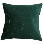 Poszewka DIAMONDS 45 x 45 cm zielona