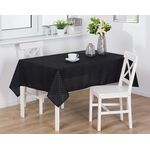Obrus MIGOT 140 x 200 cm czarny