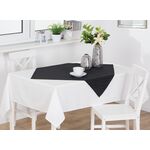Obrus MIGOT 85 x 85 cm czarny