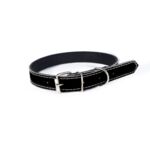 Obroża dla psa czarna 25 x 65 Wika