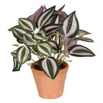 Sztuczny kwiat w doniczce TRZYKROTKA 22 cm