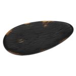 Dekoracja KONGO 40 x 22 x 2,5 cm MDF czarny