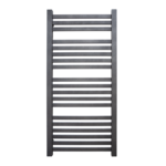 Grzejnik łazienkowy Briko 44 x 95 cm grafitowy struktura