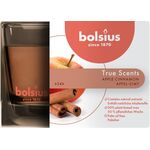 Świeca zapachowa w szkle 6,3 x 9 cm TS jabłko z cynamonem