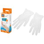 Rękawice winylowe L 10 sztuk