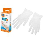 Rękawice winylowe M 10 sztuk