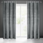 Zasłona SAMANTA 140 x 250 cm przelotki grafitowy