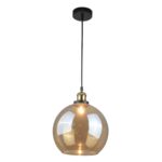 Lampa wiszaca IL MIO IRWIN E27 amber