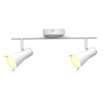 Lampa ścienno-sufitowa LED BERG 2 biała 3000K