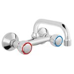 Bateria umywalkowa stojąca 1/2" STANDARD chrom B49