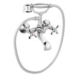 Bateria wannowa RETRO NEW chrom