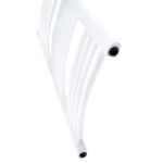 Grzejnik łazienkowy 450 x 1200 łuk biały