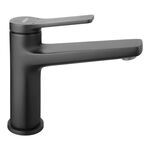 Bateria umywalkowa stojąca STRATOS czarny