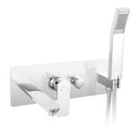 Bateria wannowa podtynkowa ALGEO SQUARE chrom