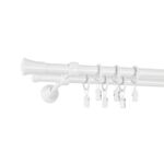 Karnisz podwójny TULUZA 200 cm 16/16 mm biały