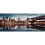 Obraz CANVAS SILVER 60 x 150 cm ST626 BLUE MA