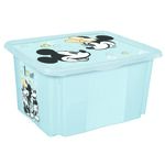 Pojemnik obrotowy z pokrywą karolina "mickey mouse" 15 l niebieski