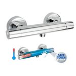 Bateria termostatyczna natryskowa TRINITY Safe Touch