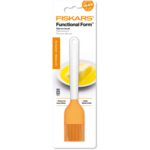 Pędzelek kuchenny silikonowy biało-pomarańczowy Fiskars