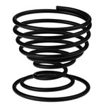 Podstawka pod jajko czarna