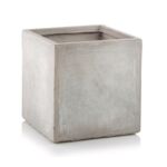 Donica Kwadrat brown sand 25 x 25 cm szary