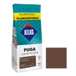 Fuga ceramiczna 024 ciemnobrązowy alubag 2 kg ATLAS