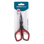 Nożyczki 12 cm czarno-czerwone