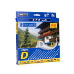 Uszczelka profil D 6 m biała