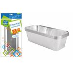 Foremki aluminiowe 1000 ml 5 szt. srebrny