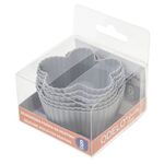 Silikonowa forma kwiatek 6 sztuk ROSELI