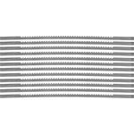 Brzeszczot do piły włosowej 150 mm drewno / plastik, gruby ząb nr 7, komplet 12 sztuk Condor