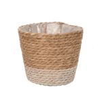 Osłonka kosz Moroccan biały 14,5 cm