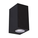 Lampa zewnętrzna GAMP 2xGU10 D BLACK STRÜHM