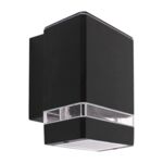 Lampa zewnętrzna BRUNO GU10 D BLACK STRÜHM