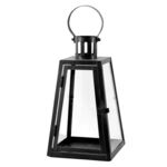 Latarenka metalowa stożkowa 15 x 15 x 27 cm