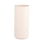 Wazon ceramiczny 11 x 11 x 25 cm kremowy