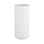 Wazon ceramiczny 11 x 11 x 25 cm popielaty