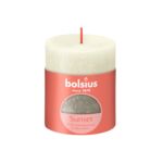 Świeca pieńkowa rustic Sunset 80/68 perłowo-szampański