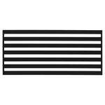 Przęsło Dorian ocynk czarny 200 x 90 cm Polbram